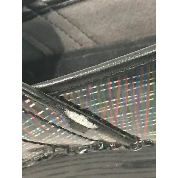 Dansko Professional Clogs Womens 38 Black Metallic Stripe Comfort Nursing Shoes - Picture 8 of 9